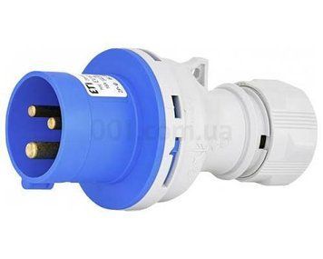 Розетка настінна EZ-1632 IP44 (16А , 230V, 2P+PE), ETI 2100000019670 фото